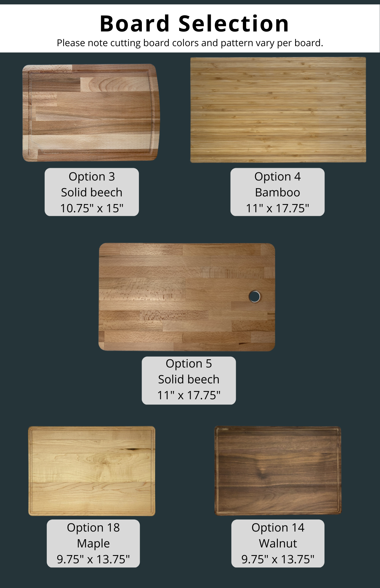 New House Cutting Board- Large Rectangle