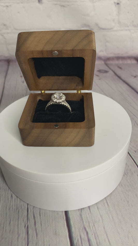 Ring Box- Square Shaped