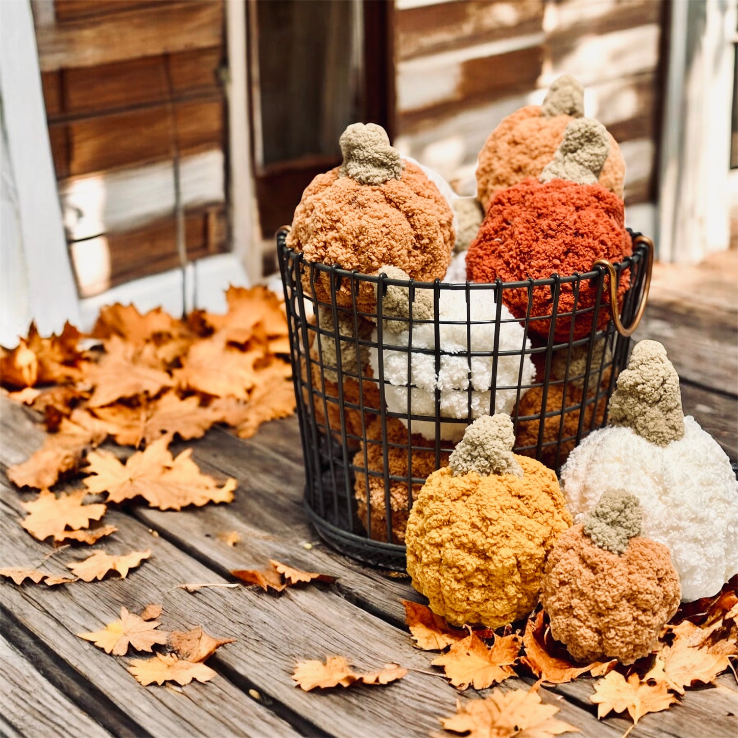 Knit Pumpkins