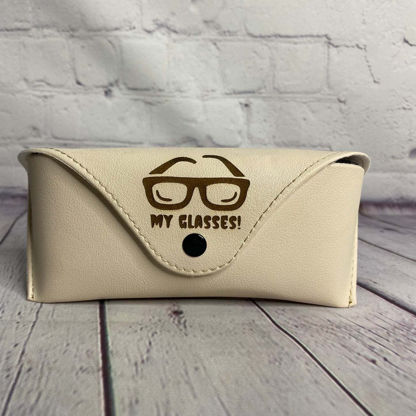 Glasses Case- Cream