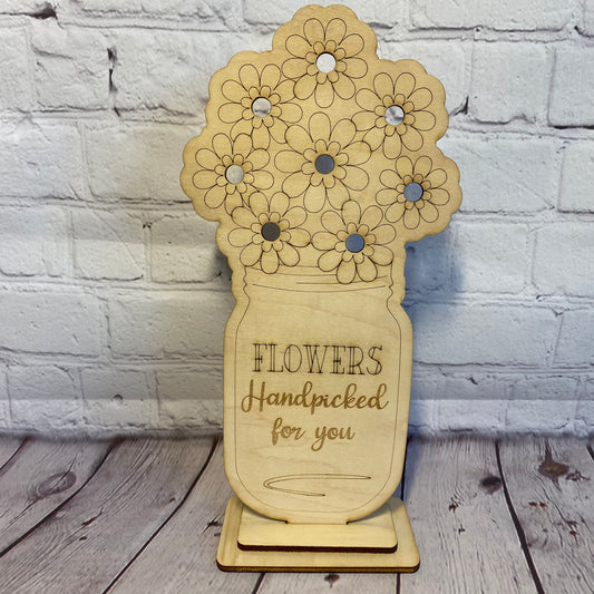 Flower Holder with Paint Kit