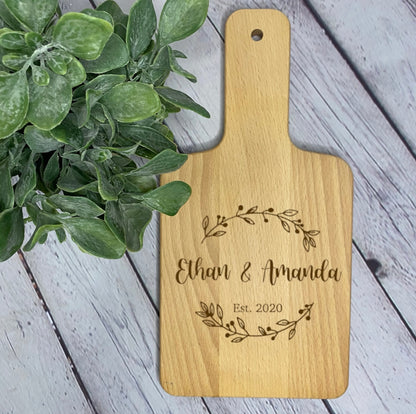 Wedding Cutting Board- Handle